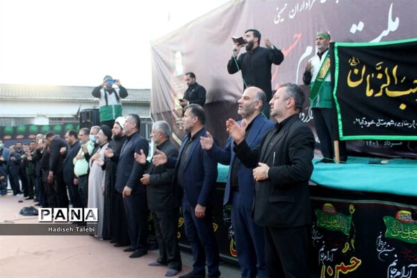 عزاداری  تاسوعا حسینی اینبار شکوهمندتر از همیشه در محمود آباد