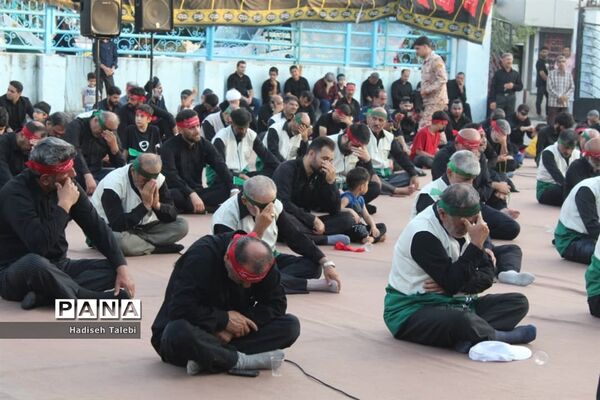 عزاداری  تاسوعا حسینی اینبار شکوهمندتر از همیشه در محمود آباد
