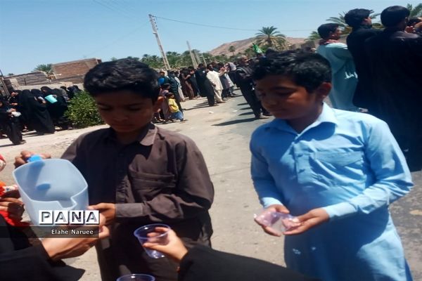 عزاداری مردم بزمان در تاسوعای حسینی (ع)