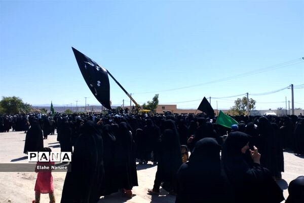 عزاداری مردم بزمان در تاسوعای حسینی (ع)
