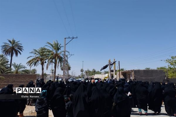 عزاداری مردم بزمان در تاسوعای حسینی (ع)