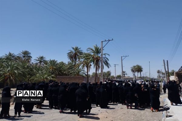 عزاداری مردم بزمان در تاسوعای حسینی (ع)