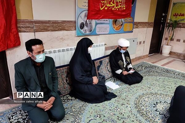 برگزاری مراسم عزاداری در آموزش و پرورش رودهن