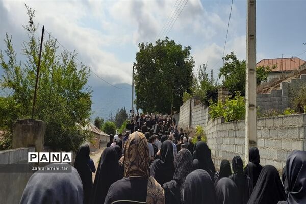 عزاداری تاسوعای حسینی در شهرستان نور