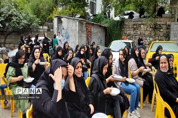 عزاداری تاسوعای حسینی در شهرستان نور