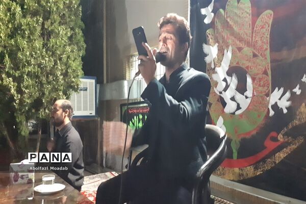 عزاداری شب تاسوعا هیات فرهنگیان در کاشمر