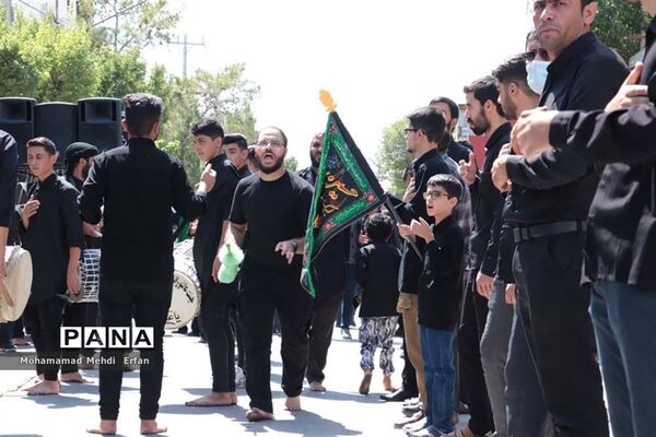 عزاداری روز تاسوعا در آباده