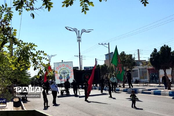 مراسم عزاداری روز تاسوعا هیات جانثاران چهارده معصوم(ع)