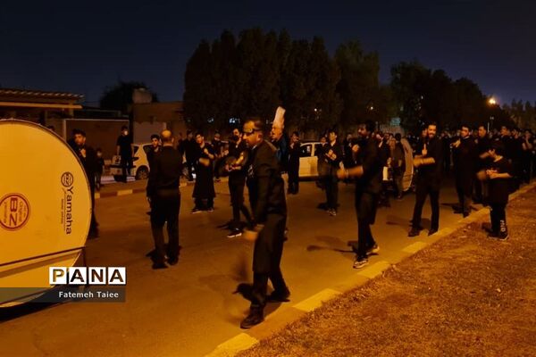 مراسم سوگواری شب تاسوعای حسینی در اهواز
