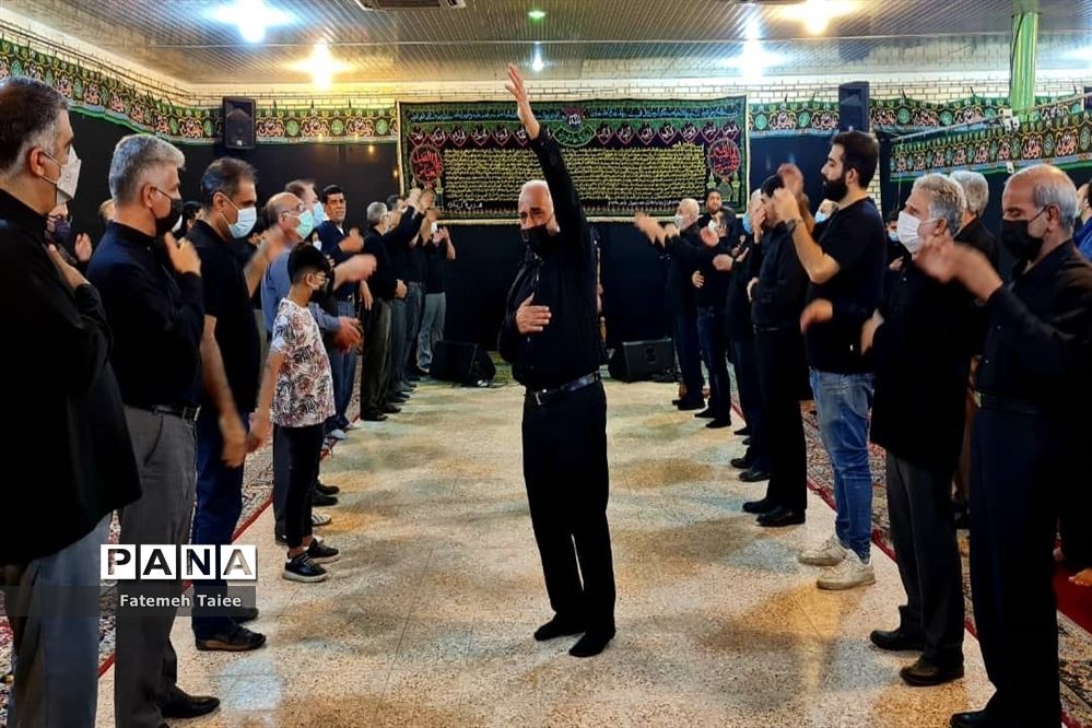 مراسم سوگواری شب تاسوعای حسینی در اهواز