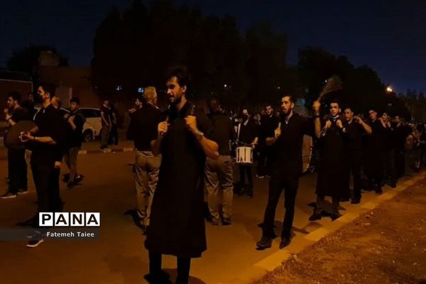 مراسم سوگواری شب تاسوعای حسینی در اهواز