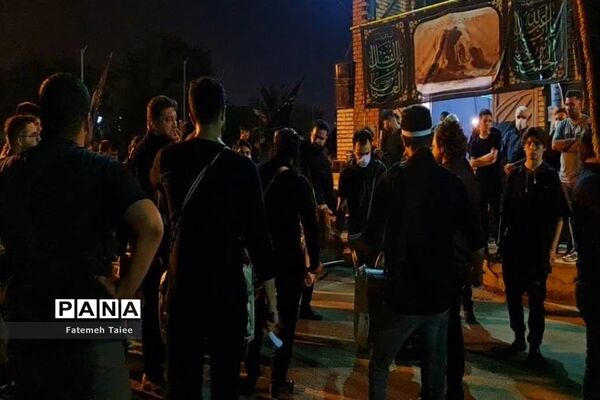 مراسم سوگواری شب تاسوعای حسینی در اهواز