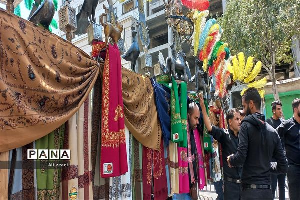 عزاداری تاسوعای حسینی در مشهد