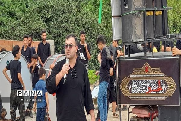 مراسم تاسوعا در روستاهای دارابکلا و اوسا