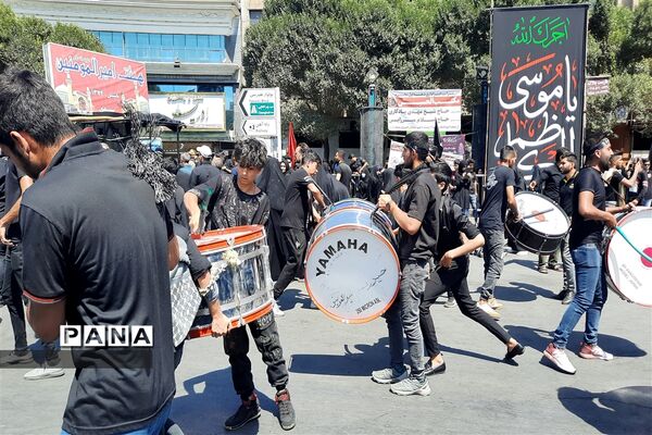مراسم تاسوعای حسینی  در مشهد مقدس