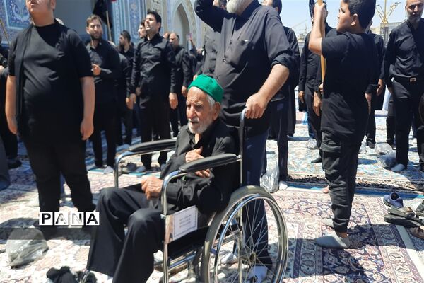 مراسم تاسوعای حسینی  در مشهد مقدس