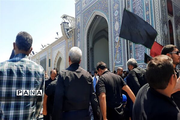 مراسم تاسوعای حسینی  در مشهد مقدس