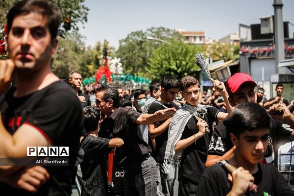 عزاداری تاسوعا حسینی درتهران