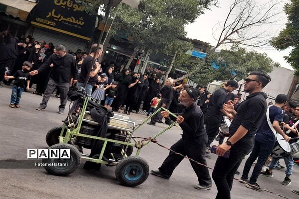 سوگواری تاسوعای حسینی در بجنورد