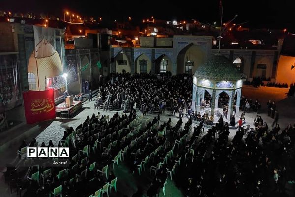 تجلیل از پیرغلامان حسینی در بافران