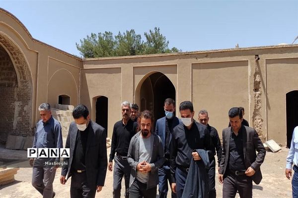 حضور مدیرکل میراث فرهنگی استان اصفهان در آیین‌های روز هشتم محرم شهر نوش آباد