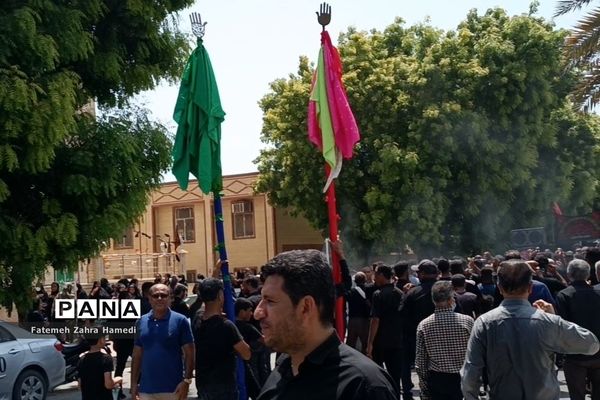 عزاداری روز تاسوعای حسینی در شهرستان قشم