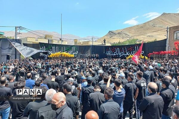اجتماع عزاداران دماوند در روز تاسوعای حسینی