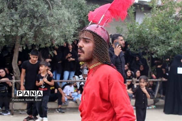 مراسم باشکوه تاسوعا حسینی در اسرم و جامخانه