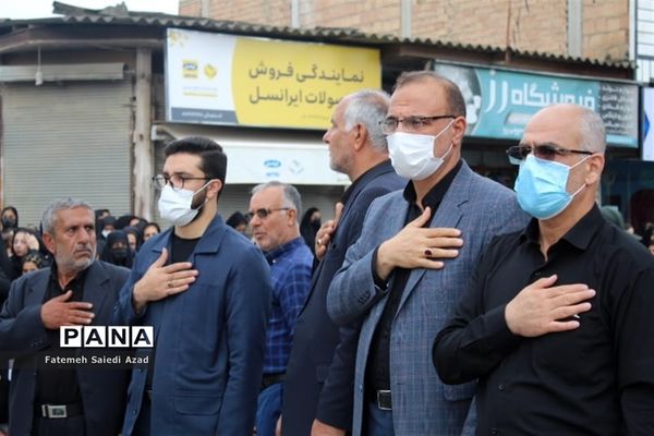 مراسم باشکوه تاسوعا حسینی در اسرم و جامخانه