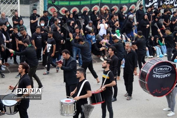 مراسم باشکوه تاسوعا حسینی در اسرم و جامخانه