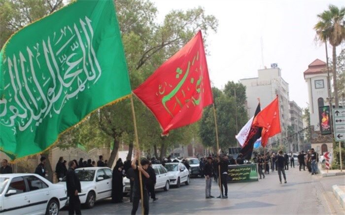 مراسم سوگواری تاسوعای حسینی در جامخانه و اسرم