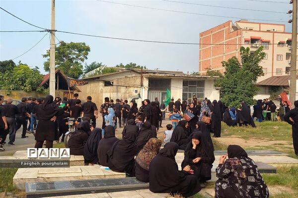 برگزاری مراسم تاسوعای حسینی در شهرستان بابل