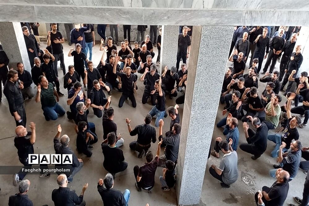 برگزاری مراسم تاسوعای حسینی در شهرستان بابل