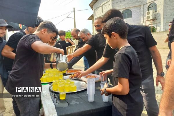 برگزاری مراسم تاسوعای حسینی در شهرستان بابل