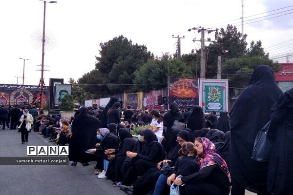 عزاداری تاسوعای حسینی درتاکستان