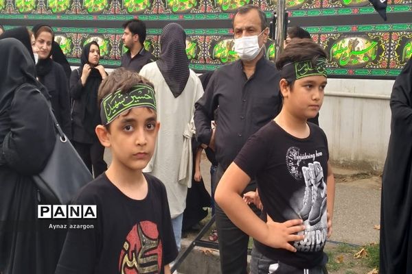 عزاداری پرشور تاسوعای حسینی در قائمشهر