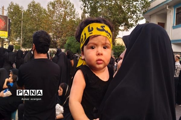 عزاداری پرشور تاسوعای حسینی در قائمشهر