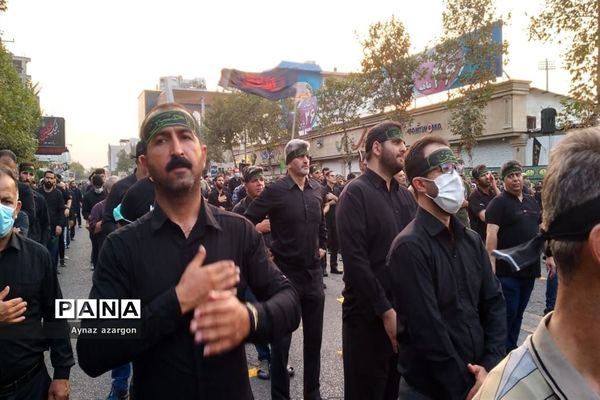 عزاداری پرشور تاسوعای حسینی در قائمشهر