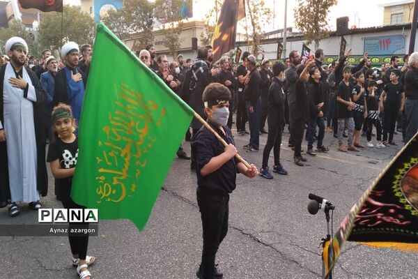 عزاداری پرشور تاسوعای حسینی در قائمشهر