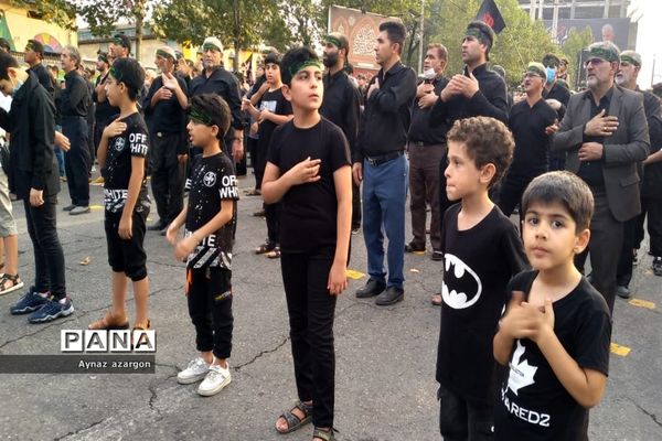 عزاداری پرشور تاسوعای حسینی در قائمشهر