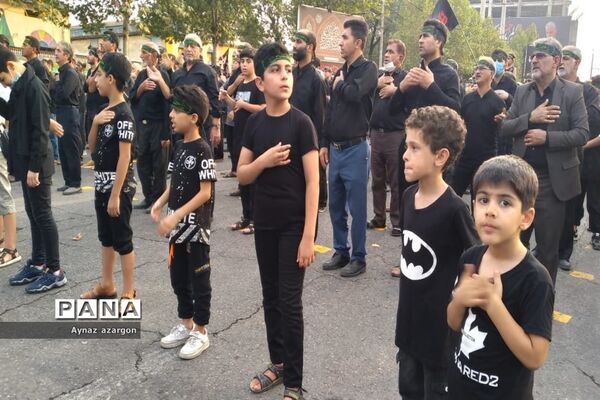 عزاداری پرشور تاسوعای حسینی در قائمشهر