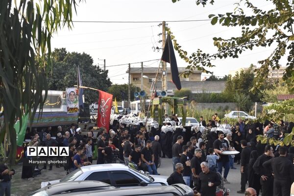 خاکسپاری پیکر مطهر شهید محمد امین کریمیان در بهنمیر