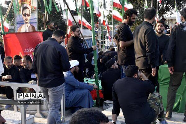 خاکسپاری پیکر مطهر شهید محمد امین کریمیان در بهنمیر