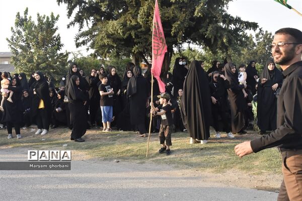خاکسپاری پیکر مطهر شهید محمد امین کریمیان در بهنمیر