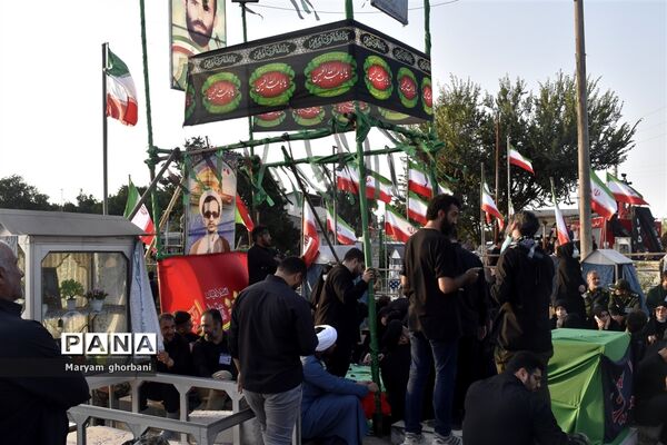 خاکسپاری پیکر مطهر شهید محمد امین کریمیان در بهنمیر
