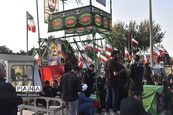 خاکسپاری پیکر مطهر شهید محمد امین کریمیان در بهنمیر