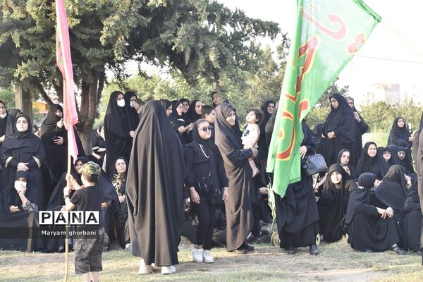 خاکسپاری پیکر مطهر شهید محمد امین کریمیان در بهنمیر