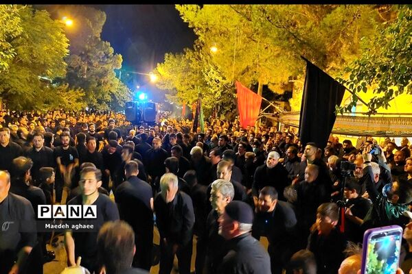 برگزاری  مراسم تاسوعا و نخل گردانی در گناباد