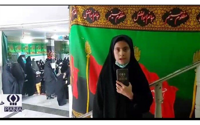 برپایی دستجات عزاداری در محل دشتی اصفهان