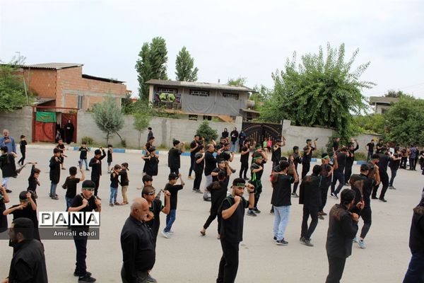 مراسم تاسوعای حسینی در بادله میاندورود